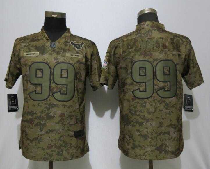 Women Nike Texans 99 J.J. Watt Camo Salute To Service Limited Jersey,We sell and wholesale Women Nike Texans 99 J.J. Watt Camo Salute To Service Limited Jersey on line form chian!